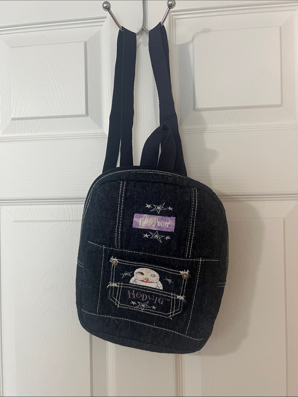 Harry Potter Hedwig Black Mini Backpack